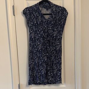 French Connection Navy Floral Mini Dress